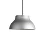 Suspension PC Medium gris argent métal / Ø 40 cm - Aluminium - Hay