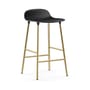Tabouret de bar Form plastique noir / H 65 cm/ Modèle d'exposition - Normann Copenhagen