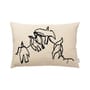 Coussin Vuelo tissu blanc / 60 x 40 cm - Ferm Living