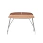 Earl of wood Desk natural wood / 119 x 65 cm - Curved wood - Kartell