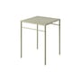 T37 Tressée Square table metal green / 60 x 60, 2 to 4 people - Woven Tray - Tolix