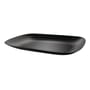 Tablett Moiré metall schwarz / Stahl - 45 x 34 cm - Alessi