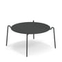 Tavolino Rio R50 grigio metallo / Ø 104 cm - Metallo - Emu