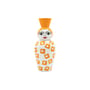 Canopie - Amina Vase ceramic orange / With Lid - Ø 17 x H 41.6 cm - Seletti