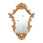 Wandspiegel Reflecting - Trilogy plastikmaterial gold / Animierter LCD-Bildschirm mit beweglichen Augen - 72 x 101 cm - Seletti