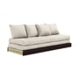 Divano convertibile Chico tessuto bianco / Modulare - L 200 cm - KARUP