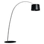 Lampadaire Twiggy LED My Light noir / Bluetooth / H 195 à 215 cm - Foscarini