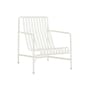 Palissade Low armchair metal white / Dossier haut - Bouroullec, 2016 - Hay