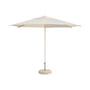 Parasol Terrazza - Hexagon tissu gris / Ø 300 cm - Hay