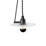 Pendelleuchte Luna Small metall keramik weiß / Drehbar - Ø 18 cm / Porzellan & Stahl - Serax
