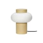 Camp Table lamp glass beige - HÜBSCH