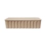 Set de 2 boîtes Paper Pulp XL / Empilables - 42 x 65 x H 15 cm - Ferm Living
