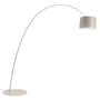 Lampadaire Twiggy LED Elle beige / H 259 à 267 cm - Foscarini