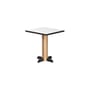 quadratischer Tisch Toucan holz weiß / 65 x 65 cm - KANN DESIGN