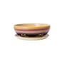 Bol à baies 70s ceramics / Passoire à fruits - Avec assiette / Ø 17,3 cm - HK LIVING