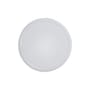 Applique salle de bains Looped verre blanc / Plafonnier - Muuto