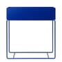Plant Box Standing flowerpot metal blue / L 60 x H 65 cm x Depth 25 cm - Ferm Living