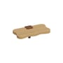 Bracket Vague by Uchronia Wall shelf natural wood / L 32 cm - Solid oak - TIPTOE