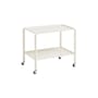 Desserte Arcs LOW métal blanc / 63 x 44 x H 53,5 cm - Hay