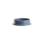 Kerzenleuchter Column Medium keramik blau / Für Blockkerze - Ø 11 cm - Hay