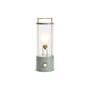 Lampe sans fil rechargeable The Muse 2.0 métal vert / IP44 - TALA