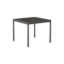 Table carrée Four Ceramic céramique noir / 90 x 90 cm - Houe