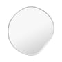 Pond XL Wall mirror grey silver metal / 87 x 94 cm - Ferm Living