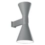 Wandleuchte de Marseille MINI by Le Corbusier metall grau Metall grau / Neuauflage 1954 - Nemo