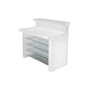 Bar lumineux Break Line plastique blanc / L 120 cm - Slide