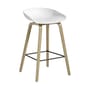 About a stool AAS 32 Bar stool plastic material white / H 65 cm - Hay