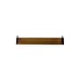 Porta asciugamani murale Rail materiale plastico marrone / L 30 cm - Kartell