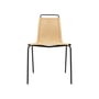 Sedia PK1 fibre beige / Poul Kjærholm, 1955 - Corda di carta - CARL HANSEN & SON