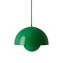 Suspension FlowerPot VP1 métal vert / Ø 23 cm - By Verner Panton, 1969 - &tradition