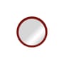 Allo Wall mirror metal red / Ø 58 cm - NOO.MA