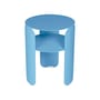 Beistelltisch Bebop metall blau / Ø 35 x H 45 cm - Fermob