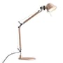 Lampe de bureau Tolomeo Micro métal cuivre / 1987 - Edition spéciale - Artemide