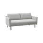 Divano destro Rar tessuto bianco / 2 posti - L 168,5 cm - Normann Copenhagen