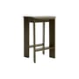 Sgabello alto Chisel 30 Low legno verde / H 65 cm - Hay
