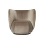 Rico Upholstered armchair textile grey / UK version - Ferm Living