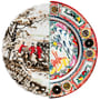 Assiette Hybrid Eusapia céramique multicolore Ø 27,5 cm - Seletti