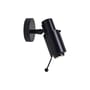 Applique Biny Spot LED metallo nero / Ripubblicato nel 1955 - DCW éditions