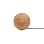 Lampada da tavolo Iguazu Small fibre beige / Juta - Ø 25 cm - GOOD&MOJO