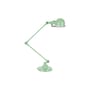 Lampada da tavolo Signal SI333 metallo verde / 2 bracci - H 60 cm - Design 1950 - Jieldé