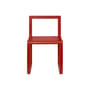 Sedia per bambino Little Architect legno rosso - Ferm Living