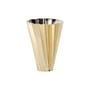 Vase Shanghai plastique or / Métallisé - Mario Bellini, 2012 - Kartell
