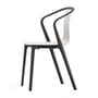 Fauteuil Belleville plastique blanc beige - Vitra