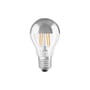 Lampadina LED E27 dimmable Classique A60 Silver vetro argento / 6,5 W (= 50 W) - Bianco caldo - Osram