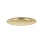 Plateau Edges métal or / Ø 32,5 cm - Alessi