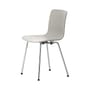 Stuhl HAL RE Tube plastikmaterial grau / Recycling-Kunststoff - Vitra