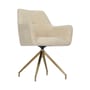 Drehsessel Kingscross textil beige - NV GALLERY